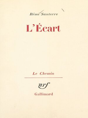 cover image of L'écart
